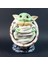 Bebek Yoda Kundakta Boyalı Büst 12 cm 1