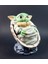Bebek Yoda Kundakta Boyalı Büst 12 cm 3