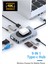 Macbook Uyumlu Type-C To USB 3.0 4K HDMI Ethernet RJ45 VGA Sd Tf Kart Pd Aux 9 Port Çevirici Hub Adaptör 1