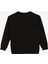 Siyah Erkek Çocuk Bisiklet Yaka Relaxed Baskılı Sweatshirt C4Sb-Swt4010 2
