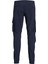 Normal Bel Normal Paça Lacivert Erkek Pantolon Jpstkane Jjnoah Cuffed Cargo Noos 4