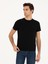 Erkek Siyah Slim Fit Bisiklet Yaka Basic T-Shirt 50284773-VR046 1