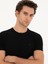 Erkek Siyah Slim Fit Bisiklet Yaka Basic T-Shirt 50284773-VR046 2