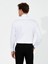 Erkek Beyaz Modern Fit %100 Pamuk İtalyan Yaka Basic Gömlek 50261221-VR013 2