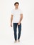 Erkek Beyaz Slim Fit Bisiklet Yaka T-shirt 50284773-VR013 4