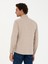 Erkek Bej Slim Fit Uzun Kollu Gömlek 50279988-VR011 5