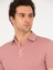 Erkek Pudra Polo Yaka Slim Fit Basic Merserize T-shirt 50265364-VR042 3