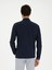 Erkek Lacivert Slim Fit Fermuarlı Ceket Gömlek 50285629-VR033 5