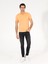 Erkek Turuncu Polo Yaka Slim Fit Basic Merserize T-shirt 50265364-VR181 4