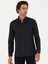 Erkek Siyah Slim Fit Uzun Kollu Gömlek 50279988-VR046 3
