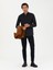 Erkek Siyah Slim Fit Uzun Kollu Gömlek 50279988-VR046 4