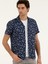 Erkek Lacivert Regular Fit Kısa Kollu Gömlek 50284428-VR033 3