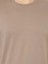 Erkek Vizon Bisiklet Yaka Slim Fit Basic Merserize T-shirt 50250321-VR052 5