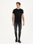 Erkek Siyah Slim Fit Bisiklet Yaka T-shirt 50284843-VR046 4