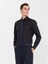 Erkek Siyah Slim Fit Uzun Kollu Basic Gömlek 50268927-VR046 1