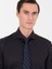 Erkek Siyah Slim Fit Uzun Kollu Basic Gömlek 50268927-VR046 2
