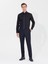 Erkek Siyah Slim Fit Uzun Kollu Basic Gömlek 50268927-VR046 3