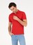 Erkek Nar Çiçeği Polo Yaka Slim Fit Basic Merserize T-shirt 50265364-VR039 1