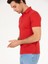 Erkek Nar Çiçeği Polo Yaka Slim Fit Basic Merserize T-shirt 50265364-VR039 2