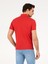 Erkek Nar Çiçeği Polo Yaka Slim Fit Basic Merserize T-shirt 50265364-VR039 5