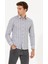 Erkek Siyah Slim Fit Uzun Kollu Gömlek 50256735-VR046 3