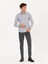 Erkek Siyah Slim Fit Uzun Kollu Gömlek 50256735-VR046 4
