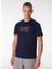 Bisiklet Yaka Lacivert Erkek T-Shirt 3DPT08PJM9Z 3