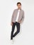 Erkek Bordo Slim Fit Uzun Kollu Gömlek 50255618-VR014 4