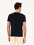 Erkek Lacivert Slim Fit Bisiklet Yaka Basic T-Shirt 50284773-VR033 5