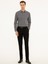 Erkek Siyah Slim Fit Uzun Kollu Gömlek 50227487-VR046 6