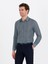Erkek Petrol Slim Fit Uzun Kollu Gömlek 50265454-VR102 1