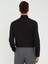 Erkek Siyah Slim Fit Uzun Kollu Basic Gömlek 50242782-VR046 3