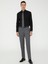 Erkek Siyah Slim Fit Uzun Kollu Basic Gömlek 50242782-VR046 4