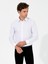 Erkek Beyaz Slim Fit Uzun Kollu Gömlek 50255644-VR013 4