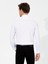 Erkek Beyaz Slim Fit Uzun Kollu Gömlek 50255644-VR013 2