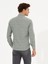 Erkek Haki Slim Fit Uzun Kollu Gömlek 50255618-VR027 2