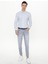 Erkek Yeşil Slim Fit Uzun Kollu Gömlek 50247572-VR054 2