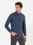 Erkek Saks Slim Fit Uzun Kollu Gömlek 50256919-VR032 5