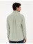 Erkek Yeşil Regular Fit Uzun Kollu Gömlek 50284405-VR016 5
