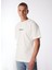 Gmg Fırenze Bisiklet Yaka Ekru Erkek T-Shirt GU24MSS03010 1