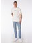 Gmg Fırenze Bisiklet Yaka Ekru Erkek T-Shirt GU24MSS03010 2
