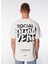Gmg Fırenze Bisiklet Yaka Ekru Erkek T-Shirt GU24MSS03010 5