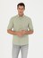Erkek Haki Slim Fit Uzun Kollu Gömlek 50265476-VR027 3