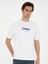Erkek Beyaz Oversize Bisiklet Yaka T-shirt 50284874-VR013 3