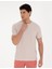 Erkek Bej Slim Fit Tişört 50288914-VR011 1