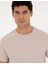 Erkek Bej Slim Fit Tişört 50288914-VR011 2