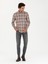 Erkek Vizon Regular Fit Uzun Kollu Gömlek 50272912-VR052 4