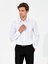 Erkek Beyaz Slim Fit Uzun Kollu Gömlek 50255641-VR013 5