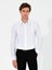 Erkek Beyaz Slim Fit Uzun Kollu Gömlek 50255641-VR013 1