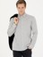 Erkek Gri Slim Fit Uzun Kollu Gömlek 50255655-VR024 1